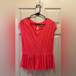 American Eagle Outfitters Coral Pink Tee